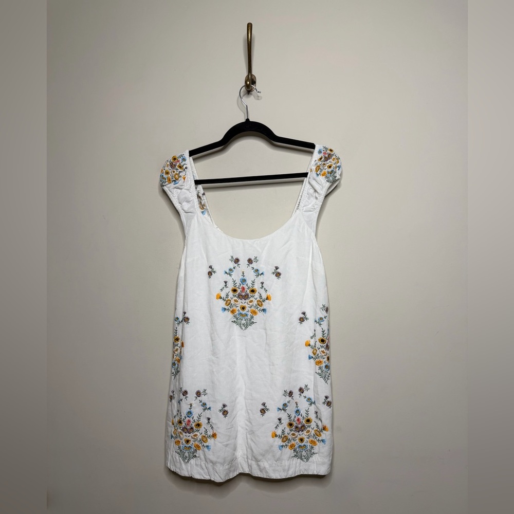 Free People Wildflower Embroidered Mini Dress - Picture 5 of 7